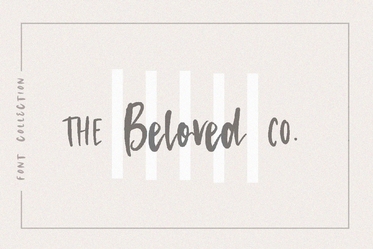 The Beloved Co. | Font Collection