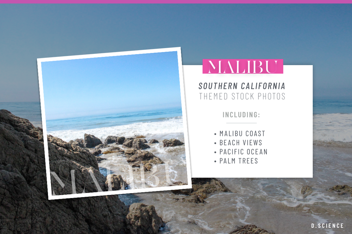 Malibu Beach Photo Bundle, a Nature Photo by Template Monkey @dscience (Photo 3 of 7)