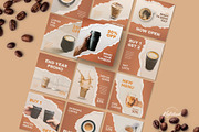 CREMA - Coffee Instagram Template, a Social Media Template by Kalstud (Thumbnail 4 of 5)