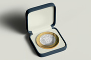 Coin Mock-up, a Product Mockup by zippypixelstudio (Thumbnail 6 of 11)