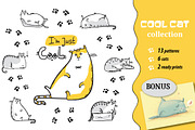 BIG CAT BUNDLE - 16 products in 1, an Illustration by Zooza Art (Thumbnail 5 of 17)