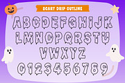 Scary Drip - Halloween Drippy Font, a Symbol Font by AnningArts (Thumbnail 9 of 10)