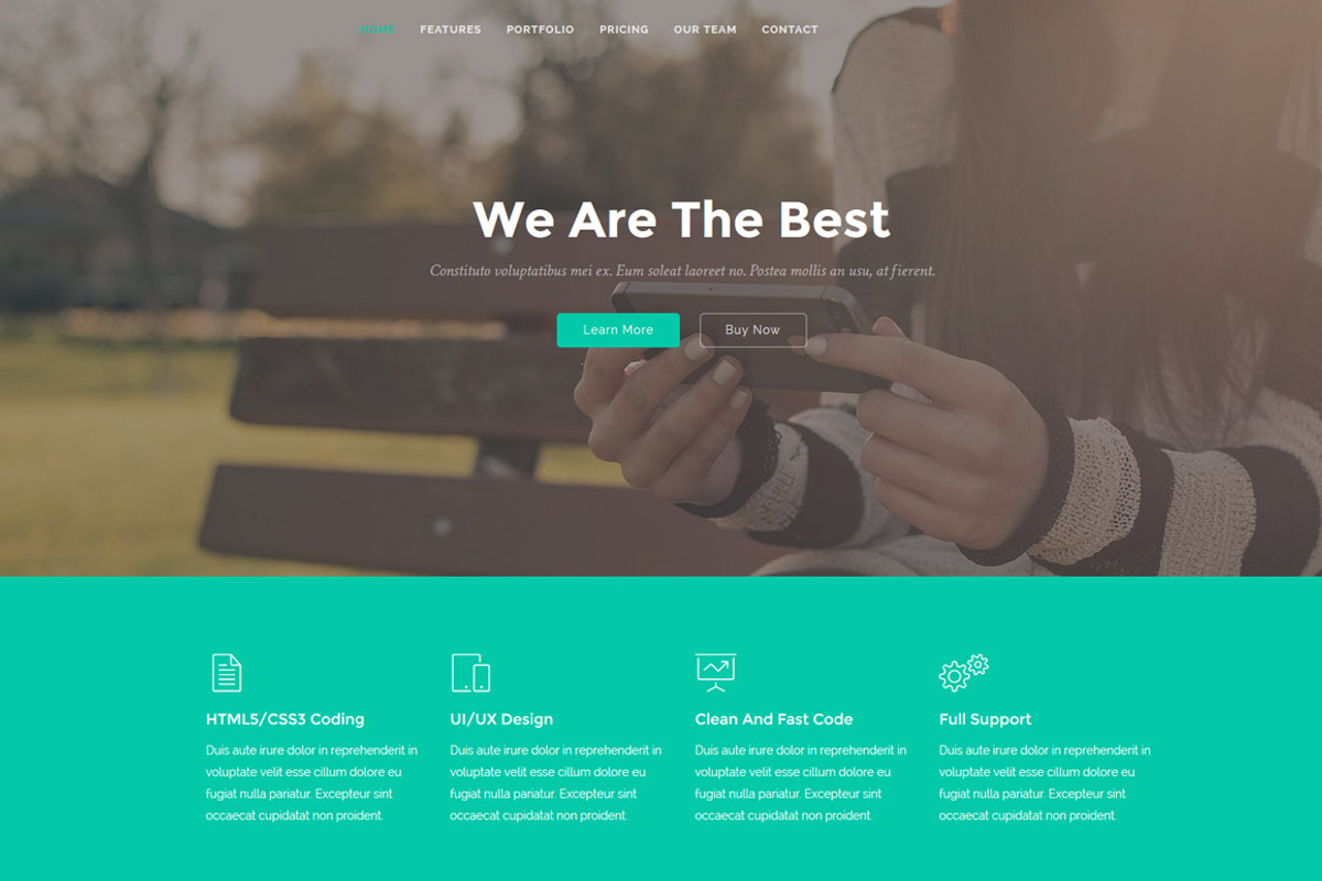 Lane - Landing Page Template, a Bootstrap Template by Linewp