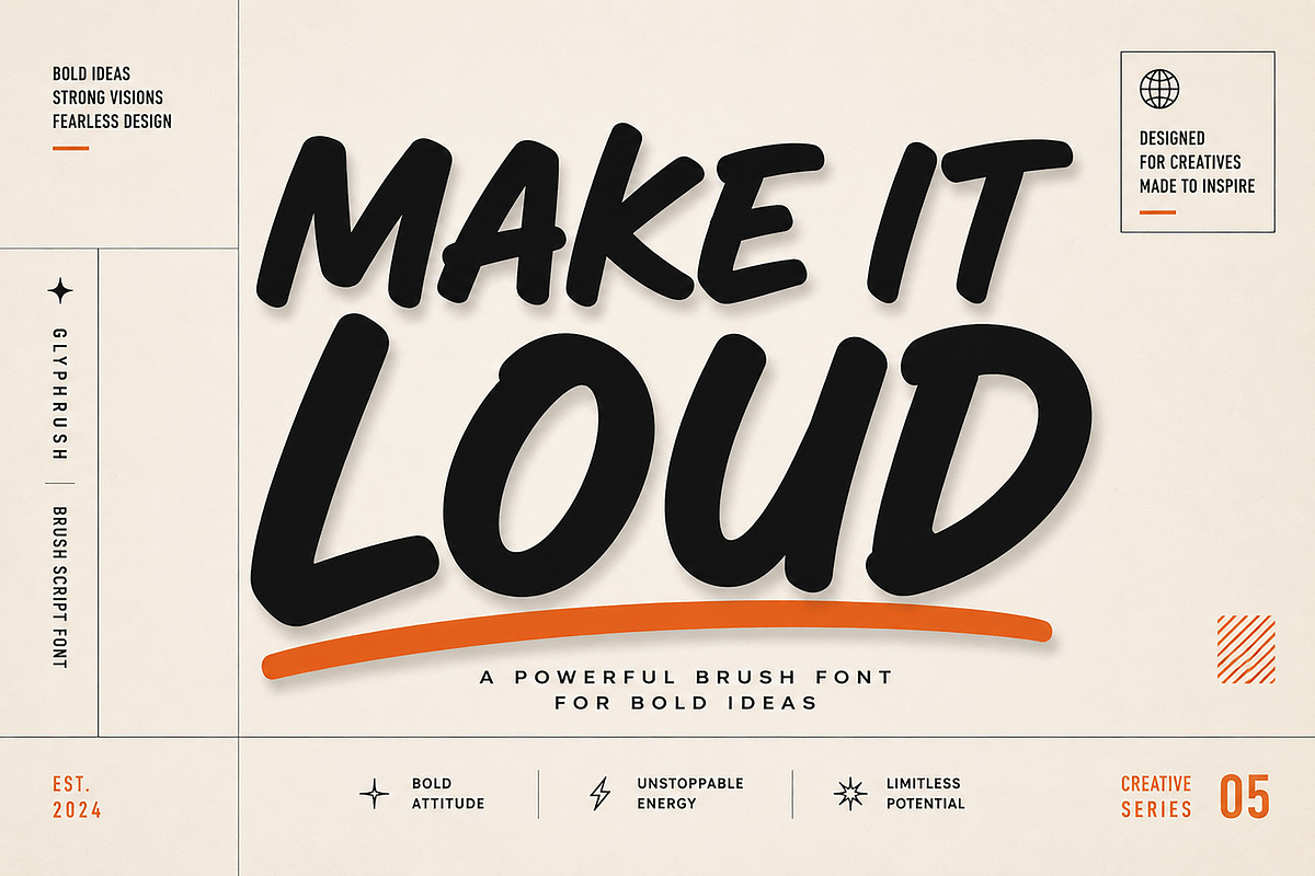 GlyphRush, a Slab Serif Font by Wow Magic (Photo 6 of 6)