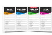 Pricing Comparison Chart, a Templates & Theme by ARP Creation (Thumbnail 4 of 5)
