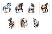 Horse with Flowers, an Animal Illustration by Michiru13 (Thumbnail 2 of 4)