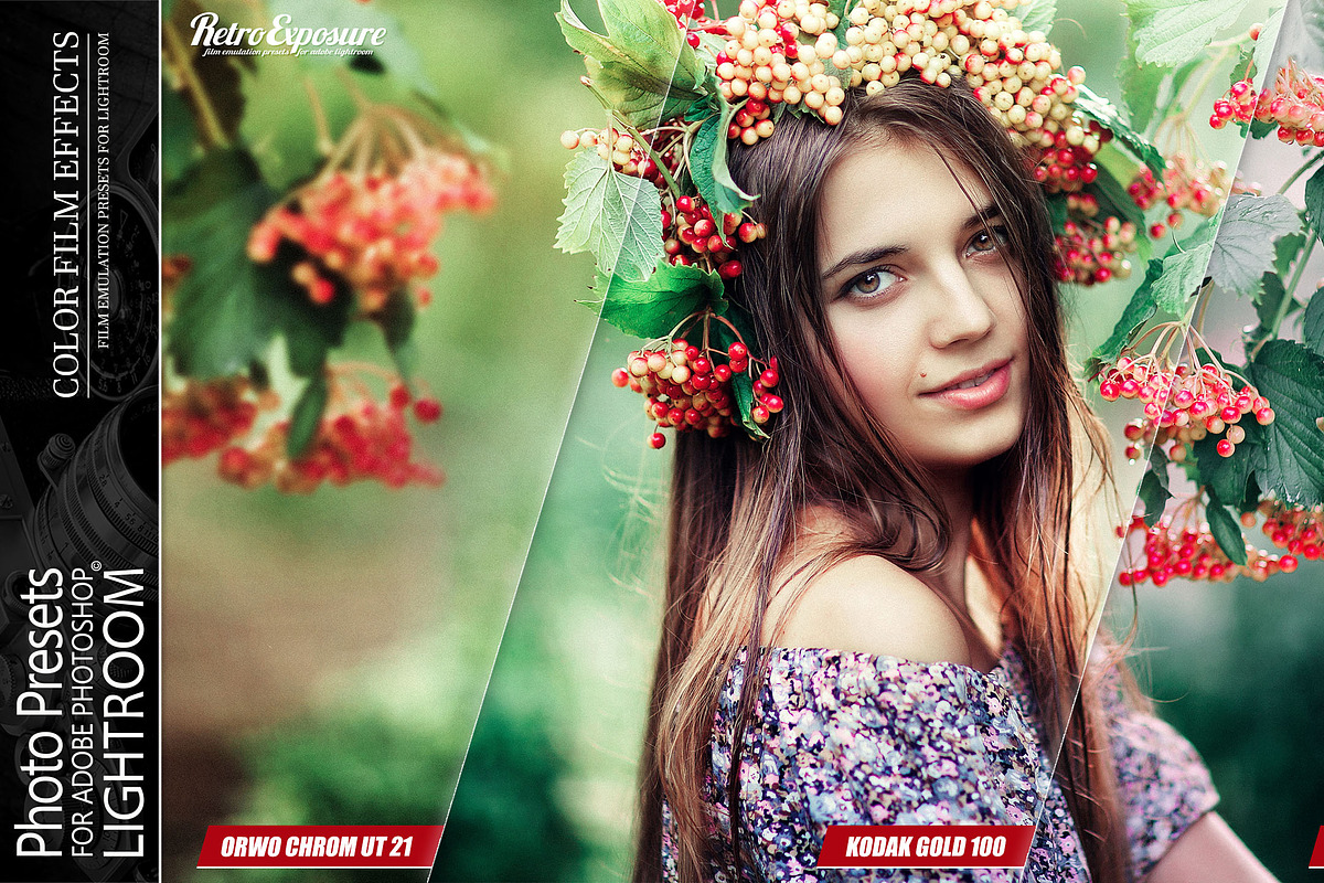 Presets for Lightroom Retro Exposure, an Action Add-On by Miracle_Design (Photo 3 of 51)