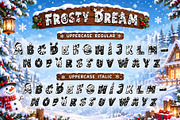Frosty Dream, a Handwritten Font by Yoga Letter (Thumbnail 6 of 9)