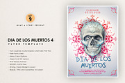 Dia De Los Muertos 4, a Flyer Template by What a Story (Thumbnail 1 of 5)