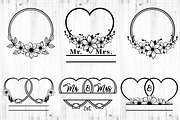 Wedding SVG Bundle, Wedding Sign SVG, an Object Graphic by D2PUTRI (Thumbnail 14 of 31)
