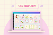 Instagram Post Templates Canva, a Social Media Template by Creative Pixi (Thumbnail 7 of 9)