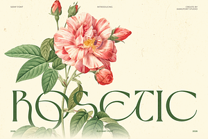 Rosetic - Luxury Wedding Font