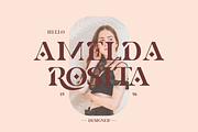 Aquero - Vintage Typeface, a Serif Font by Vroz Studio (Thumbnail 3 of 9)