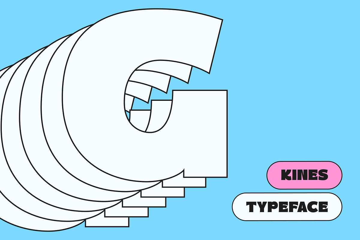 Kines Sans Display, a Sans Serif Font by Fitrah Type (Photo 10 of 14)
