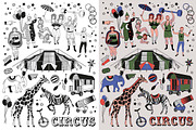Circus Collection, an Illustration by Moloko88 (Thumbnail 1 of 5)