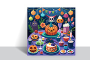 Halloween horror Banner set, a Poster Template by hkmonir (Thumbnail 2 of 4)