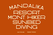 Rinjani Sans - Wide Stretch Typeface, a Sans Serif Font by CCS Type (Thumbnail 6 of 19)