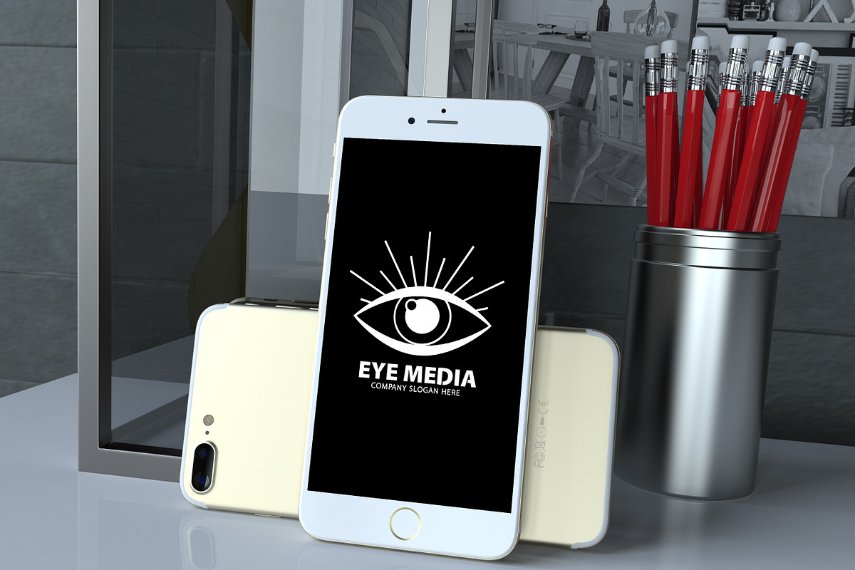 Eye Media - Colorful Eye Logo, a Branding & Logo Template by Creative Dezing (Photo 5 of 7)
