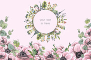 Paris romantic watercolor clipart, a Decorative Illustration by NATASHA CHU (Thumbnail 9 of 17)