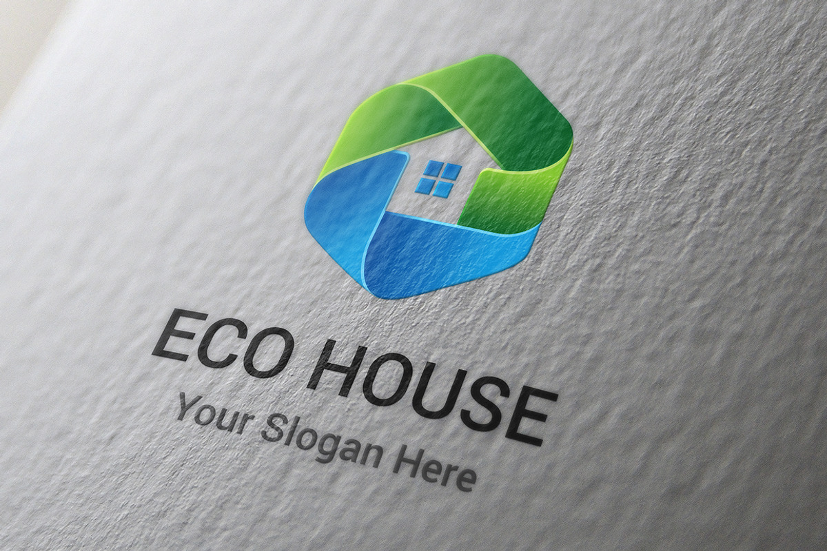 Eco House Logo, a Branding & Logo Template by aykutfiliz (Photo 2 of 3)