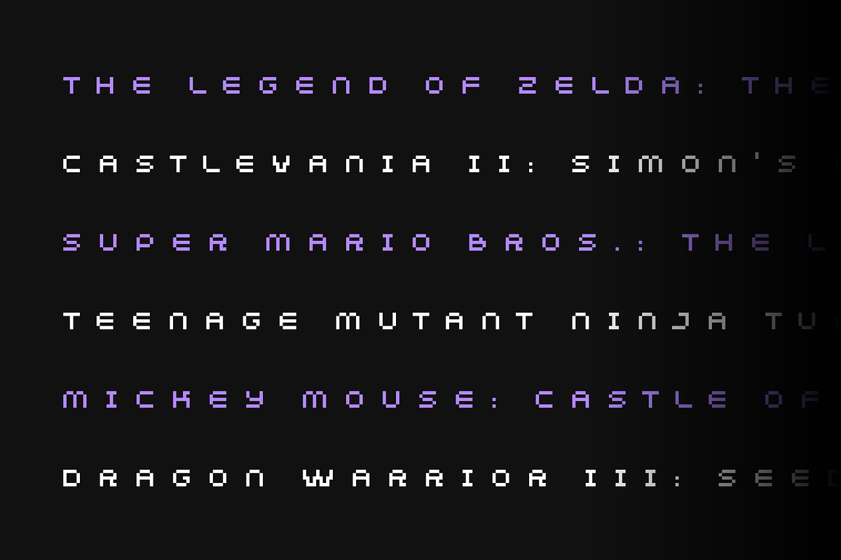 Vivida Pixel Font Family, a Sans Serif Font by alpercakici (Photo 5 of 14)