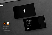 Modern Business Card, a Design Template by HuynhNhidesign (Thumbnail 1 of 4)