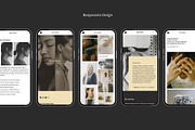Editorial Squarespace Website, a Squarespace Template by Studio TSM (Thumbnail 6 of 16)