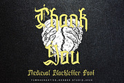 Deaths Hallows- Medieval Blackletter, a Blackletter Font by Dhabee (Thumbnail 17 of 17)