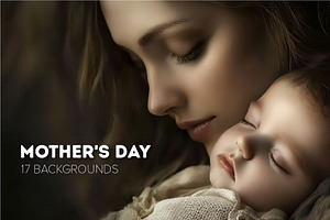 Mother's day. Backgrounds., a Background Graphic by KENO Mascots