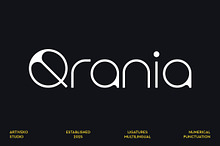 Qrania Minimalist Sans Font