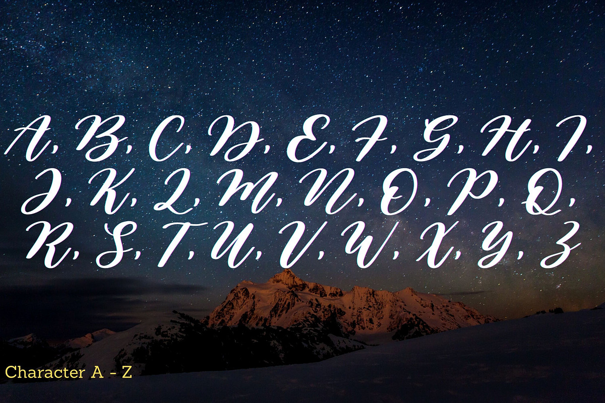 Seraphine Handwritten Script Font, a Script Font by PaperMoon (Photo 3 of 4)