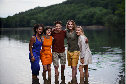 Multiracial group of young friends, a Person Photo by HalfPoint