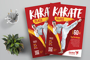 Karate Class Academy Flyer Template, a Flyer Template by Boostock (Thumbnail 5 of 6)