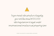 Lancika | Minimal Handwritten Font, a Handwritten Font by Illousa (Thumbnail 6 of 7)