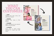 Pink Aesthetic Instagram Templates, a Social Media Template by Ad Astra Creations (Thumbnail 5 of 5)