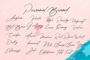 Alathena Signature Font, a Script Font by Analogous (Thumbnail 12 of 14)
