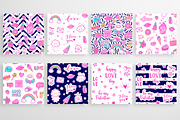 Love patches patterns set, a Pattern Graphic by Midstream (Thumbnail 3 of 6)