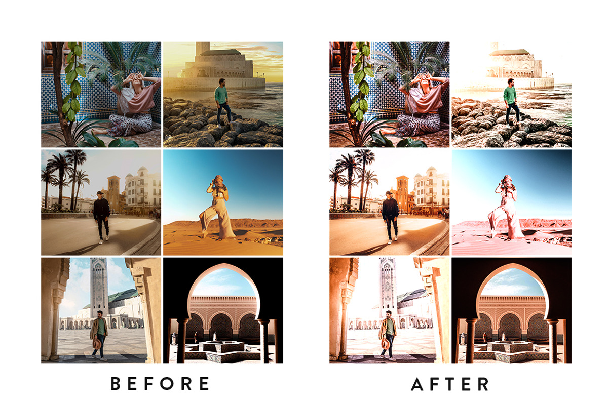Marakkech Presets For Mobile+Desktop, an Action Add-On by PixelHive Pro (Photo 4 of 13)