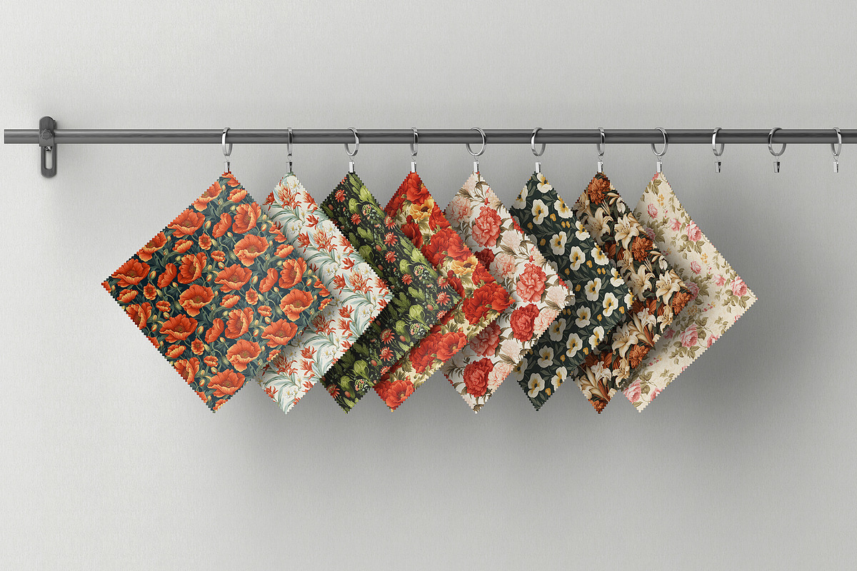 Hanging Fabric Mockup 6 PSD, a Merchandise Mockup by GraphicVil (Photo 3 of 6)