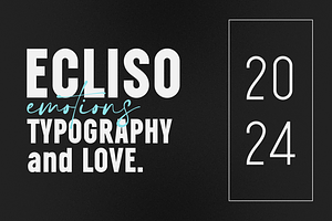 SALE! Ecliso - Sans And Script Fonts