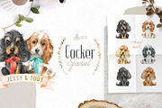 Puppy Paws 3. Watercolor Collection, an Illustration by OctopusArtis (Thumbnail 5 of 11)
