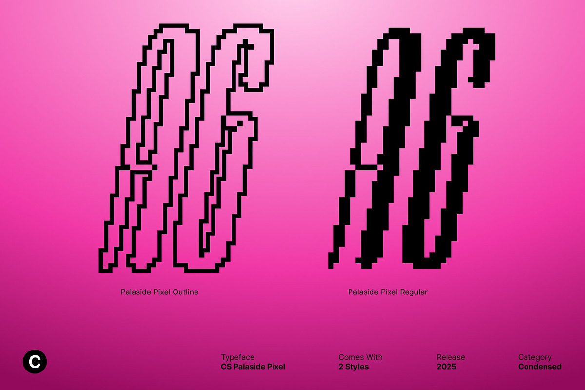 Palaside Pixel, a Sans Serif Font by Craft Supply Co. (Photo 3 of 8)