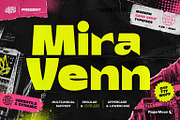 Mira Venn Chunky Sans, a Sans Serif Font by PaperMoon (Thumbnail 10 of 10)