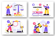 14 Law Firm Services Illustration, a Finance Illustration by denayunebgt (Thumbnail 2 of 5)