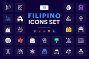 Filipino Icons Set, an Outline Icon by Brickclay (Thumbnail 1 of 9)