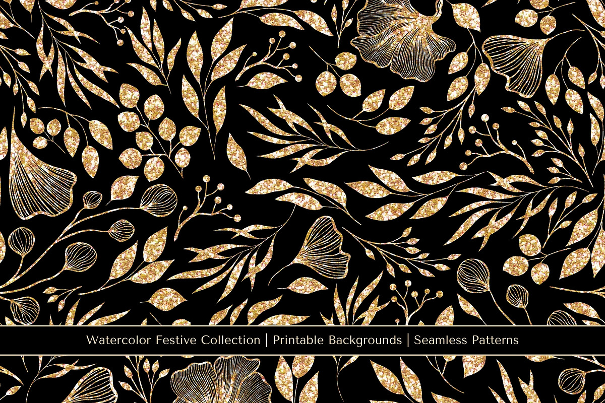 Whimsical Gothic Digital Papers, a Pattern Graphic by ilonitta (Photo 7 of 7)