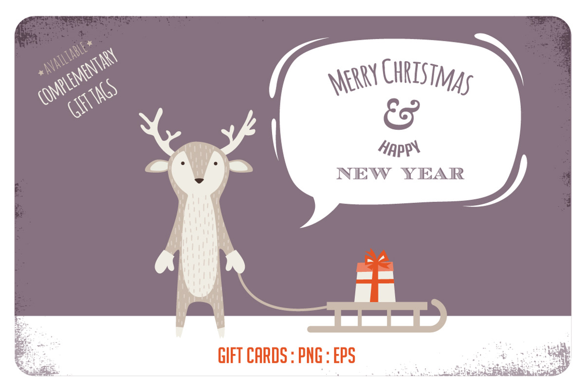 9 Cute Winter/Holiday Greeting Cards, a Graphic by jenny lipets (Photo 1 of 10)