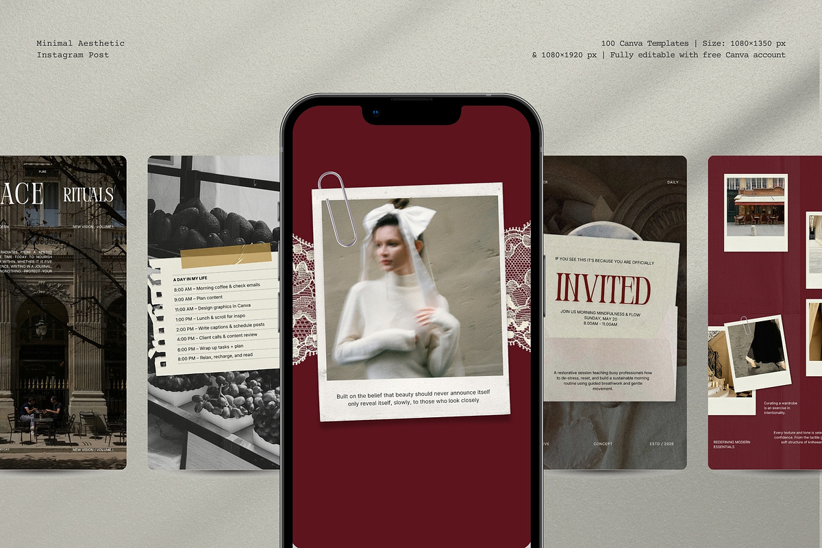 Modern Elegance Canva Social Kit, a Social Media Template by Pani Temp. (Photo 12 of 16)