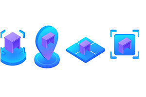 Digital design elements showcasing a, an Object Illustration by ZinetroN