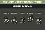 Gameboy Action Game Pack 4, a Graphic by Fassous game assets (Thumbnail 2 of 5)